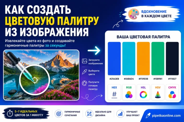 Как создать идеальную палитру