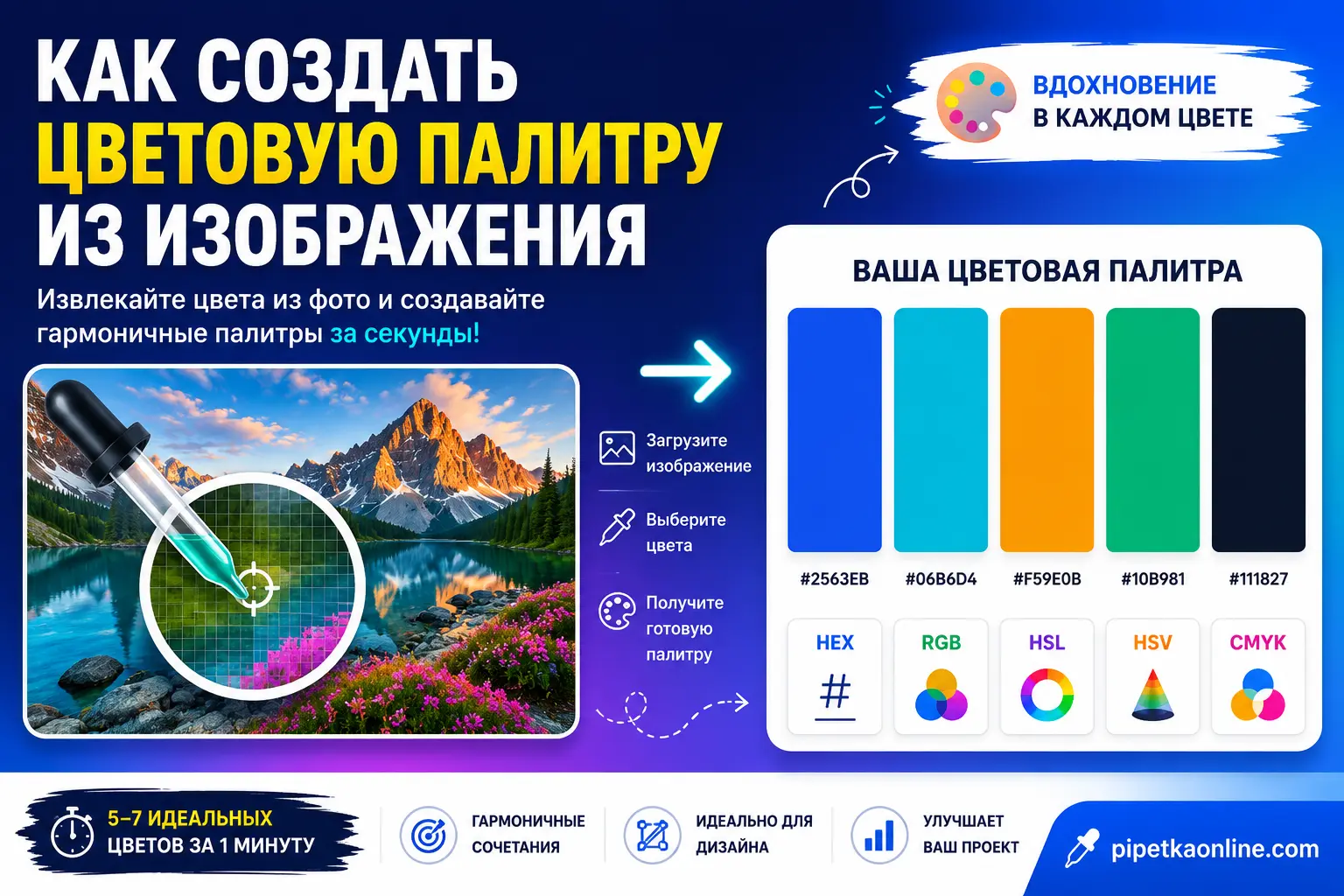 Как создать идеальную палитру